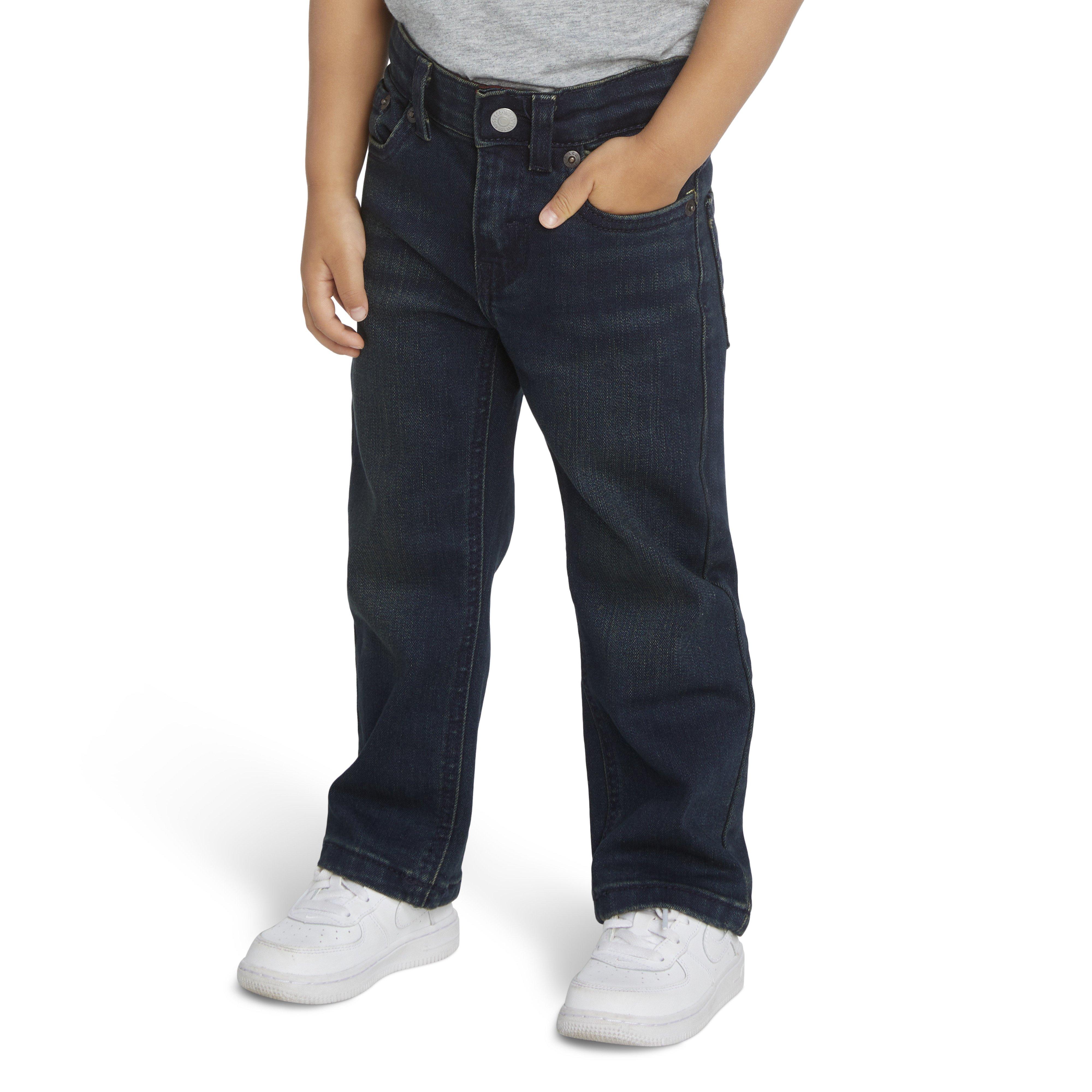 Levi's Toddler Boys' 514 Straight Fit Dark Blue Wash Denim Jeans - DK BLUE